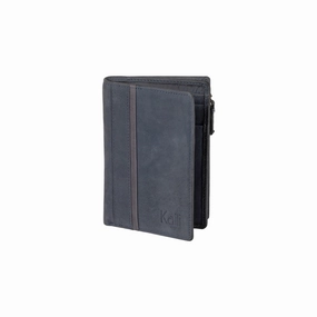 Kaili Mood Leather Woen'S Wallet Blue Save Big Today Trending Now Offer