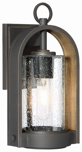 Kamstra One Light Outdoor Wall Mount Oil Rubbed Bronze W/ Gold HighOutdoor wall sconces with motion sensor