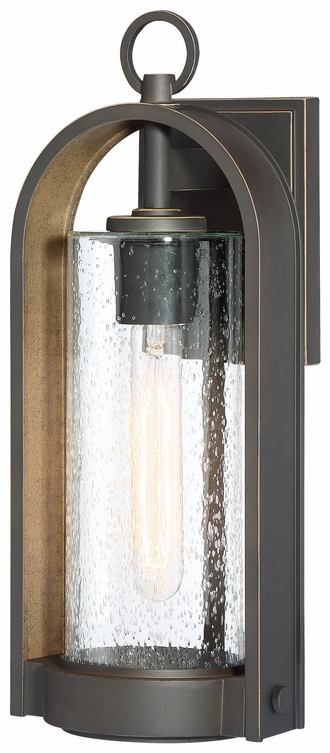 Kamstra One Light Wall Mount Oil Rubbed Bronze W/ Gold High
