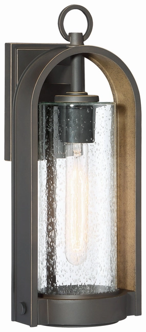 Kamstra One Light Wall Mount Oil Rubbed Bronze W/ Gold HighOutdoor wall sconces with motion sensor