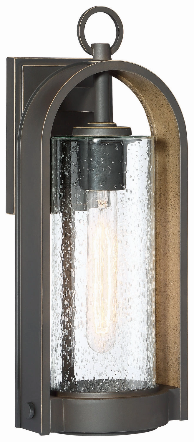 Kamstra One Light Wall Mount Oil Rubbed Bronze W/ Gold HighOutdoor wall sconces with motion sensor