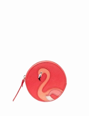 Gift Sale Event Kate Spade New York Take A Walk On The Wild Side Flamingo Coin Purse