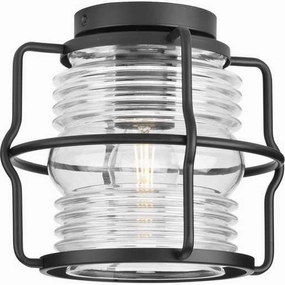 Keegan 1-Light Outdoor Flush MountWeatherproof outdoor lighting
