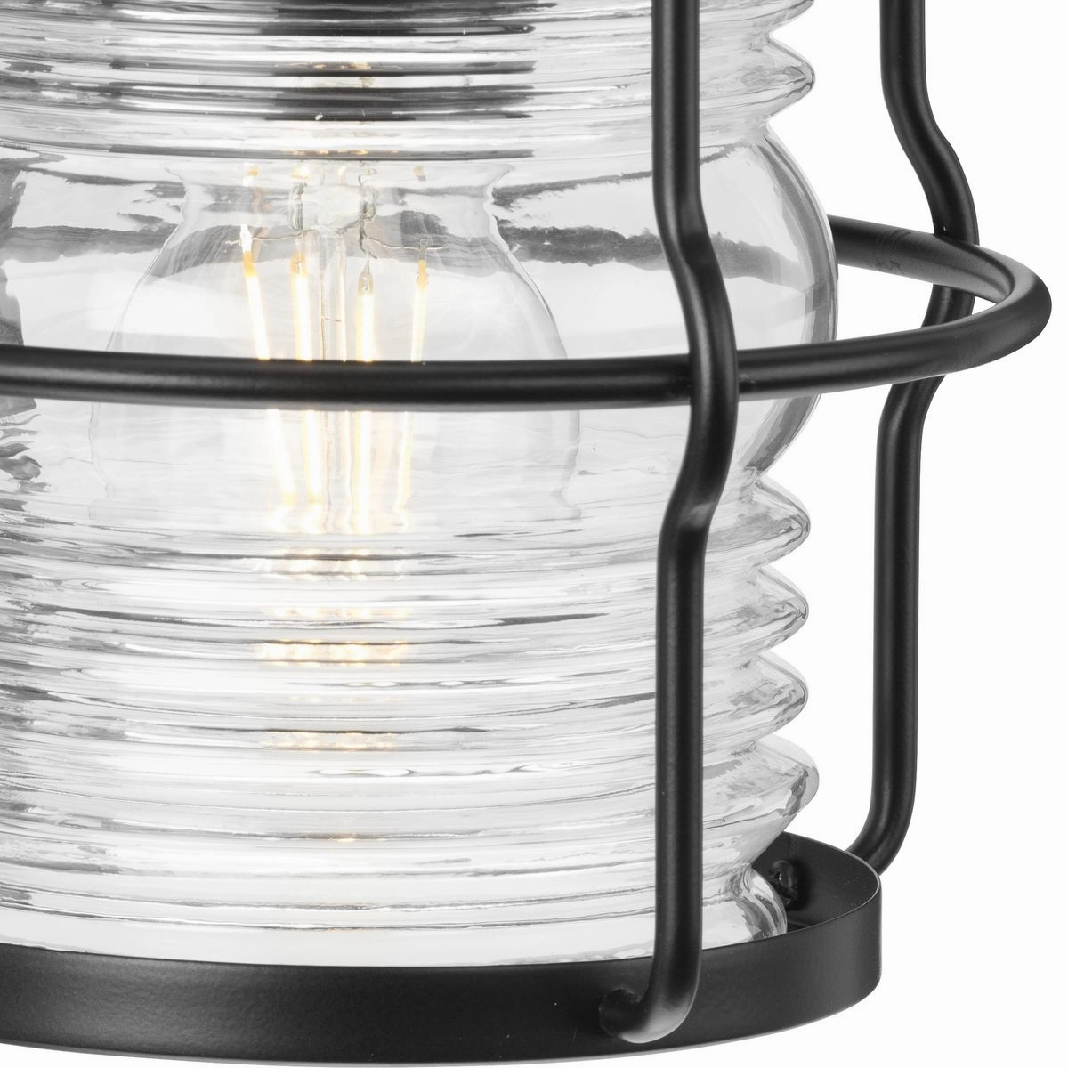 Keegan One Light Outdoor Wall Lantern Matte Black