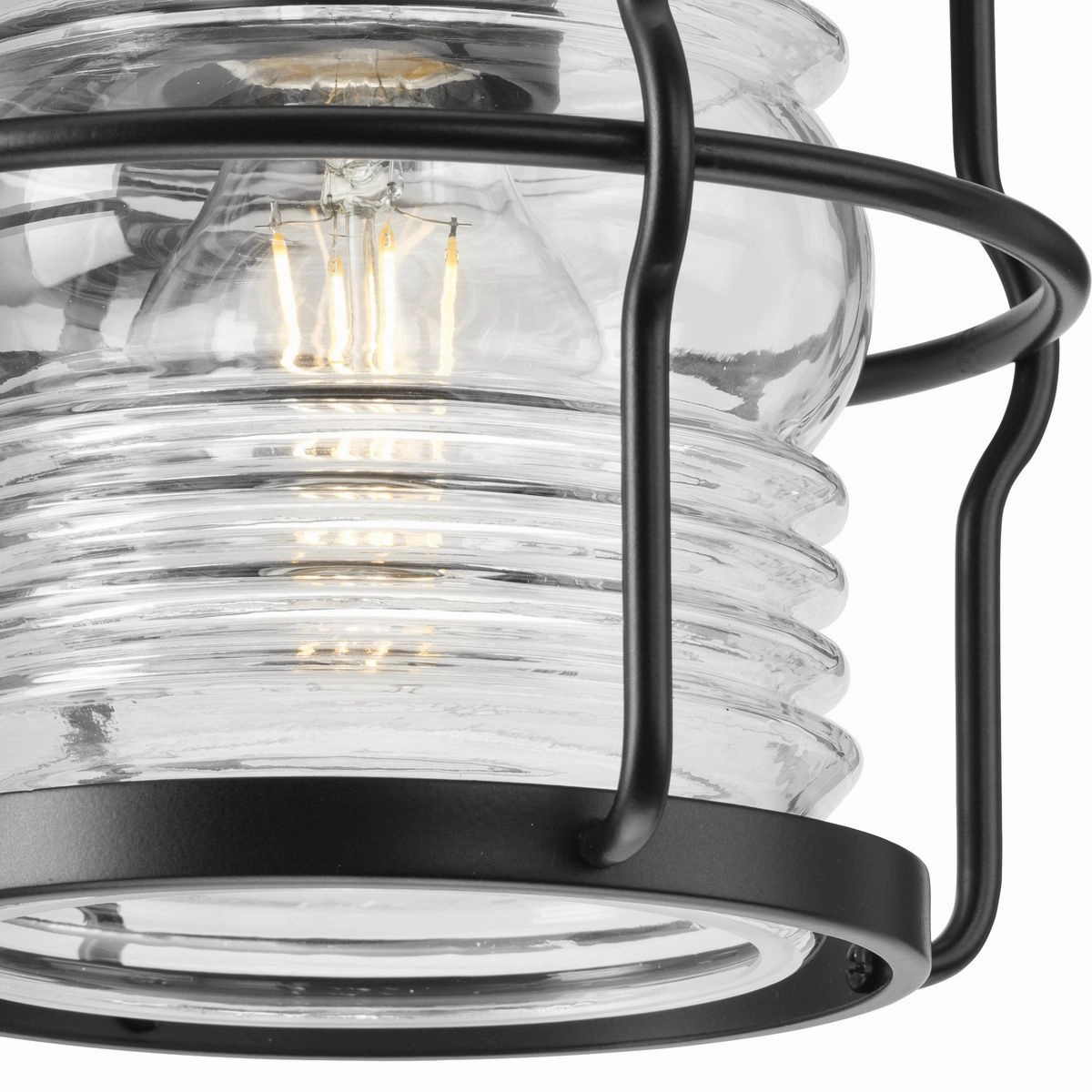 Keegan One Light Outdoor Wall Lantern Matte Black