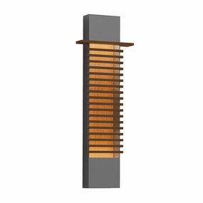 Kengo LED Wall Sconce Textured GrayOutdoor wall sconces with motion sensor