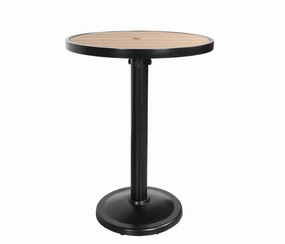Kensington 32" Round Pedestal Balcony Tableoutdoor patio dining furniture set