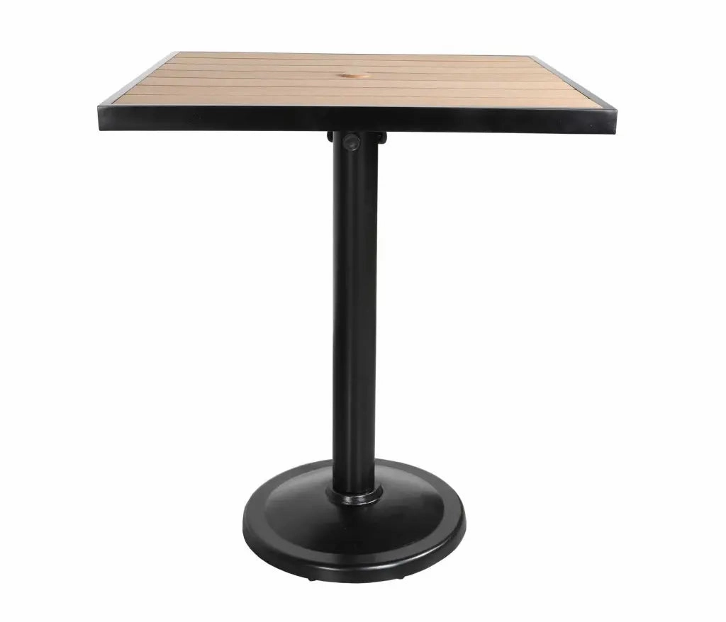 Kensington 32" Square Pedestal Bar Tableoutdoor patio dining furniture set