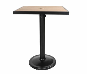 Kensington 36" Square Pedestal Balcony Tableoutdoor patio furniture set