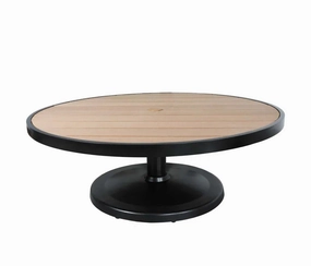 Kensington 48" Round Pedestal Coffee Tableoutdoor patio furniture set