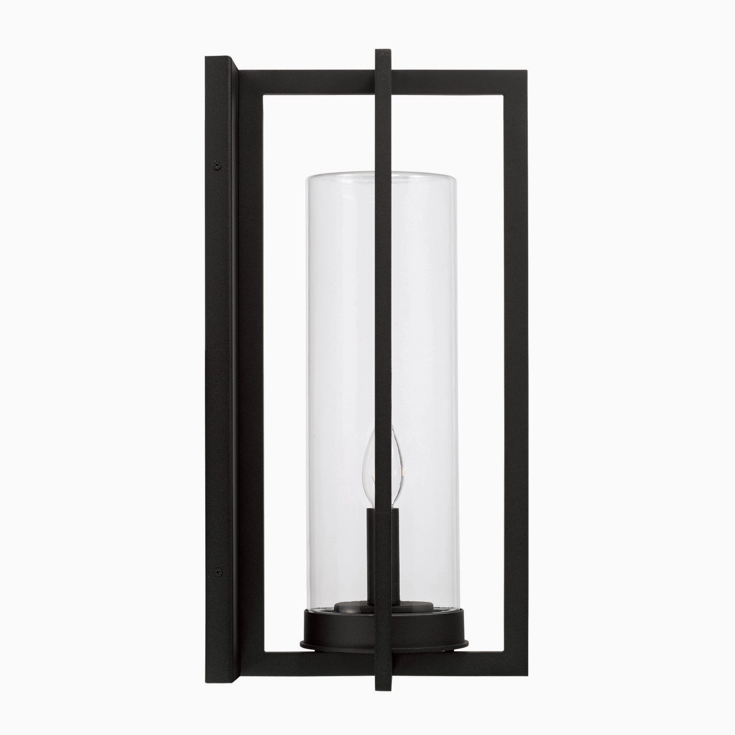 Kent Two Light Outdoor Wall Lantern Black