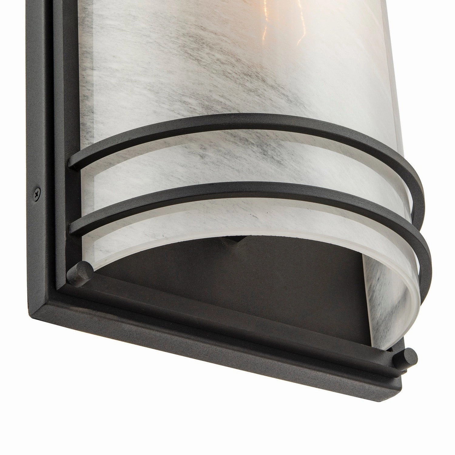 Keswick One Light Outdoor Wall Sconce Black