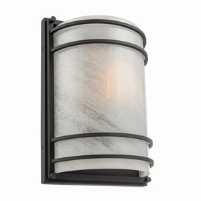 Keswick One Light Outdoor Wall Sconce BlackOutdoor wall sconces with motion sensor