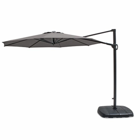 Kettler 3m Free Arm Parasol Taupeadjustable height outdoor parasol