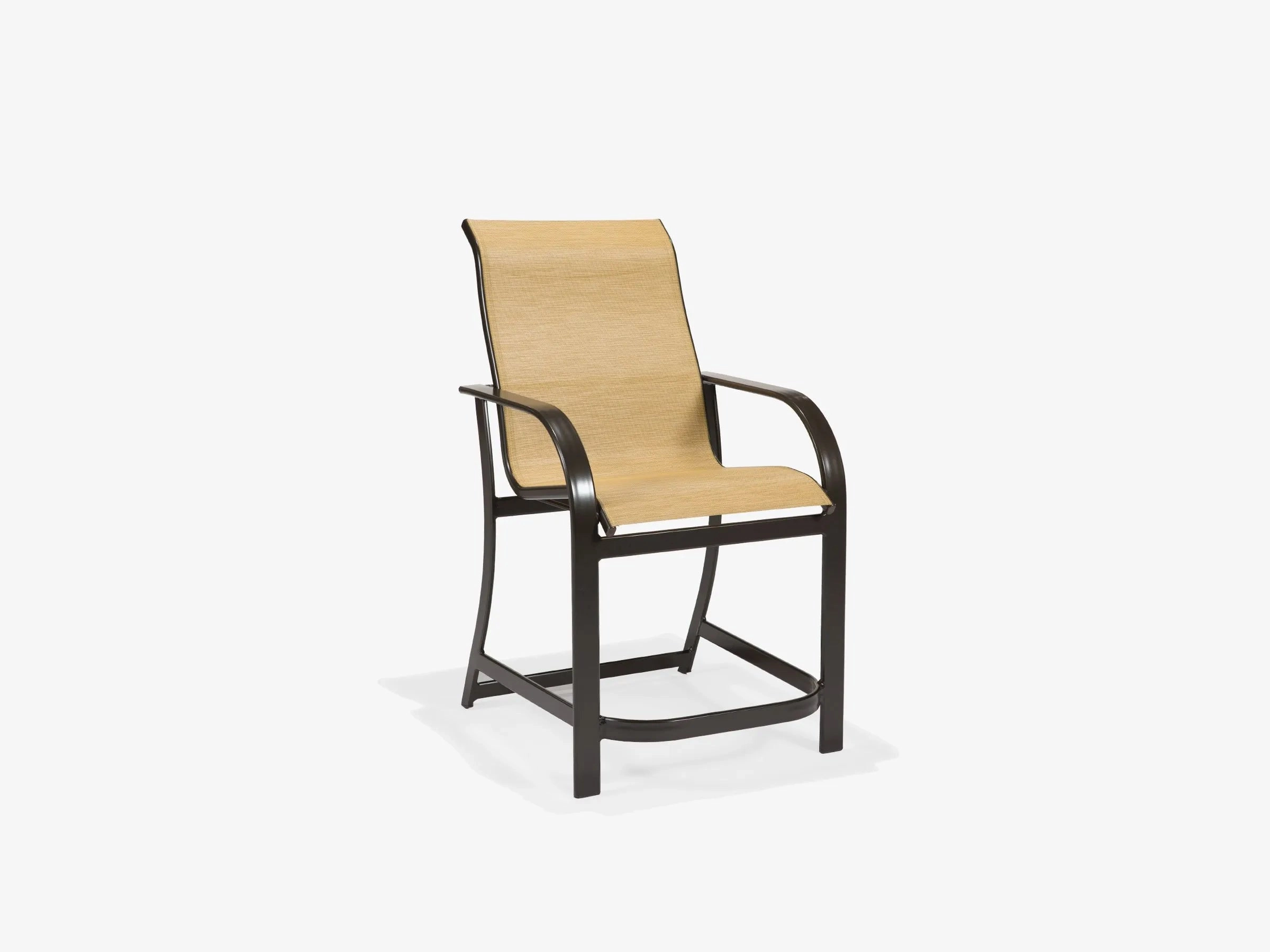 Key West Sling Stationary Balcony Height Stooloutdoor patio furniture set