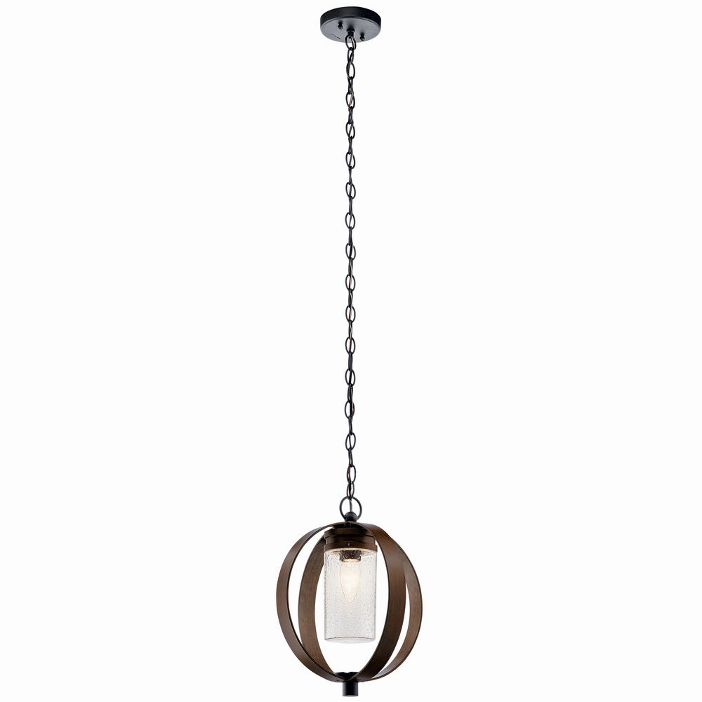 Kichler Grand Bank Outdoor Pendant 1LtWeatherproof outdoor lighting