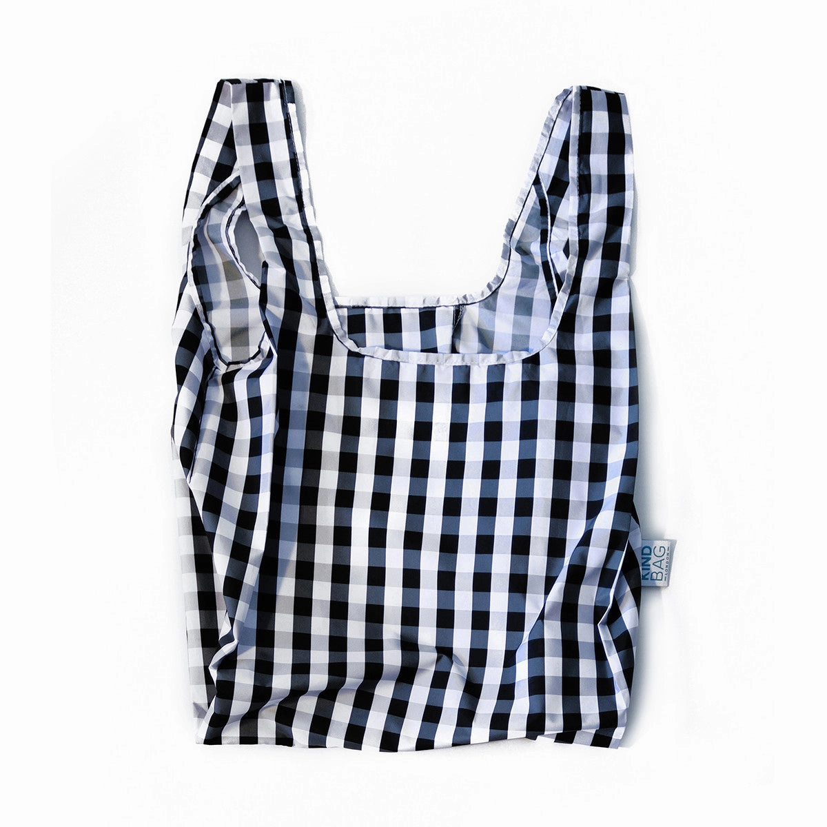 Save More Online Kind Reusable Shopping Bag Medium Gingham