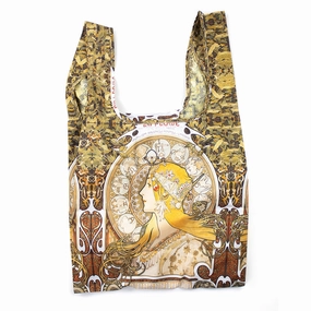 Shop Todays Picks Kind Reusable Shopping Bag Medium Museum Mucha