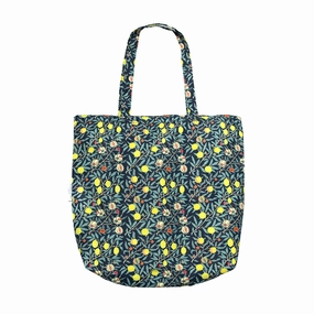 Grab It Now Kind Reusable Shopping Tote Bag Collab William Morris Fruits