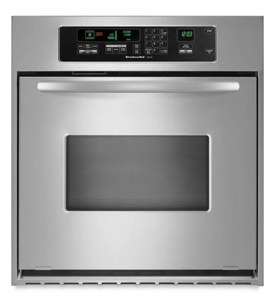 Kitchenaid KEBC147VBL Kitchenaid? 24-Inch Convection Single Wall Oven, Architect? Series Ii Handle - Black