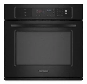 Kitchenaid KEBK101SBL Single Oven 30" Width 4.3 Cu. Ft. Capacity Thermal Oven With Two-Element Balanced Baking And Roasting Architect? Series Ii