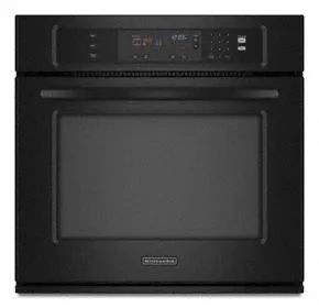 Kitchenaid KEBK101SBL Single Oven 30" Width 4.3 Cu. Ft. Capacity Thermal Oven With Two-Element Balanced Baking And Roasting Architect? Series Ii