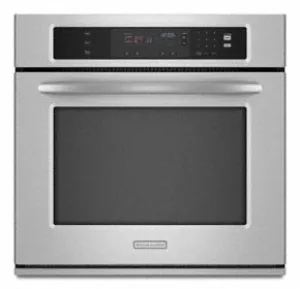 Kitchenaid KEBK171SSS Single Oven 27" Width 3.8 Cu. Ft. Capacity Thermal Oven With Two-Element Balanced Baking And Roasting Architect? Series Ii