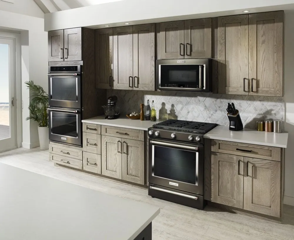 Kitchenaid KMHC319EBS 1000-Watt Convection Microwave Hood Combination - Black Stainless Steel With Printshield&#8482; Finish