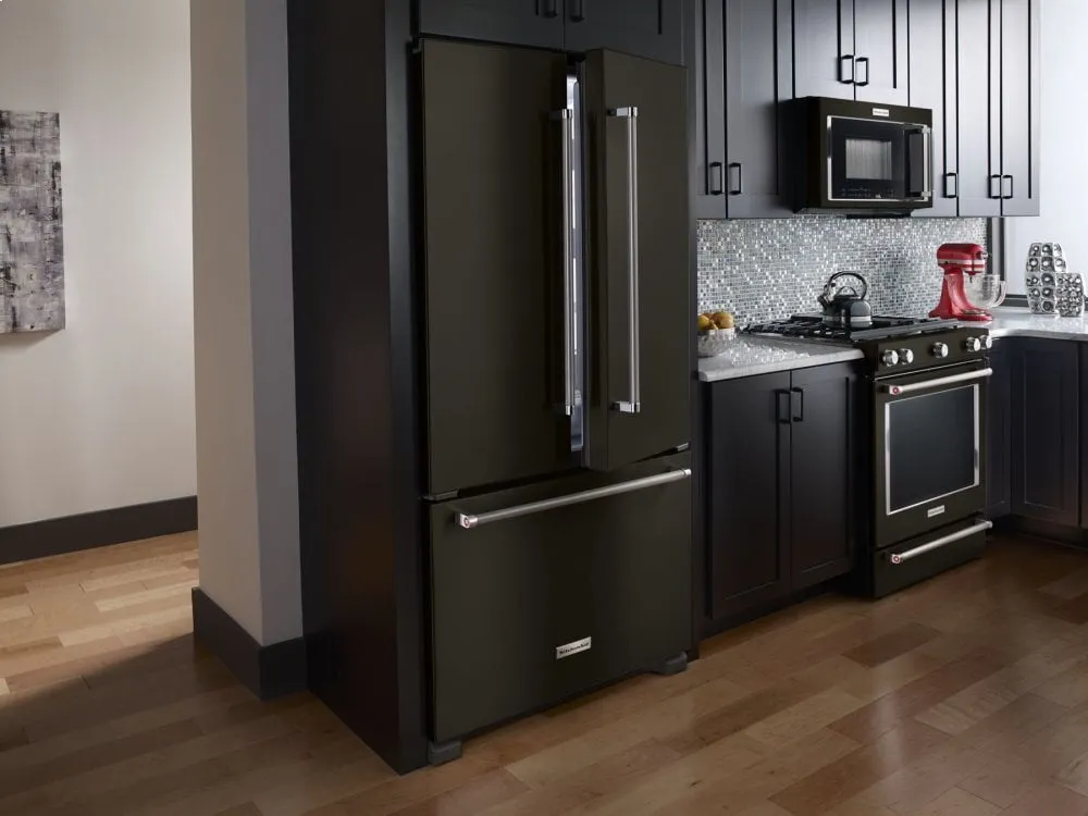 Kitchenaid KMHC319EBS 1000-Watt Convection Microwave Hood Combination - Black Stainless Steel With Printshield&#8482; Finish