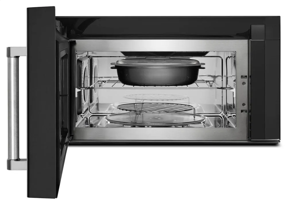 Kitchenaid KMHC319EBS 1000-Watt Convection Microwave Hood Combination - Black Stainless Steel With Printshield&#8482; Finish