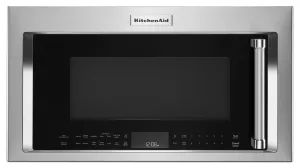 Kitchenaid KMHC319KPS 30" 1000-Watt Microwave Hood Combination With Convection Cooking - Printshield Stainless