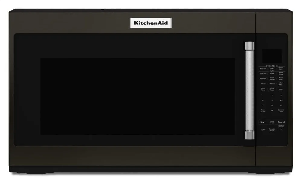 Kitchenaid KMHS120EBS 1000-Watt Microwave With 7 Sensor Functions - 30" - Black Stainless Steel With Printshield&#8482; Finish