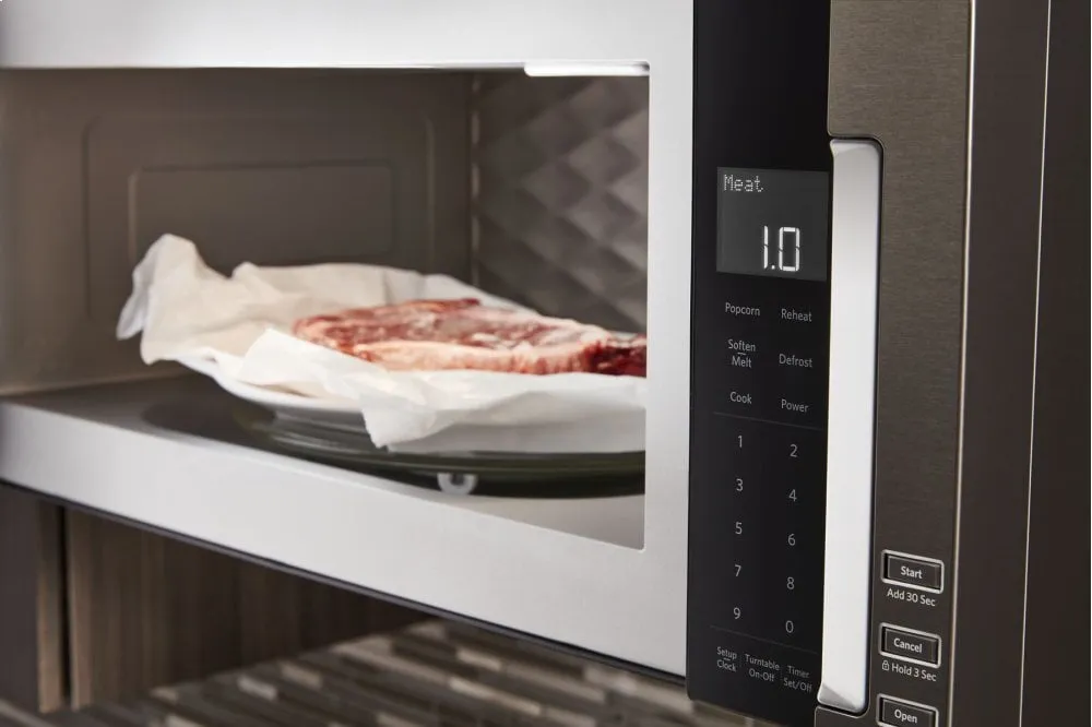Kitchenaid KMLS311HBS 1000-Watt Low Profile Microwave Hood Combination With Printshield&#8482; Finish - Black Stainless Steel With Printshield&#8482; Finish