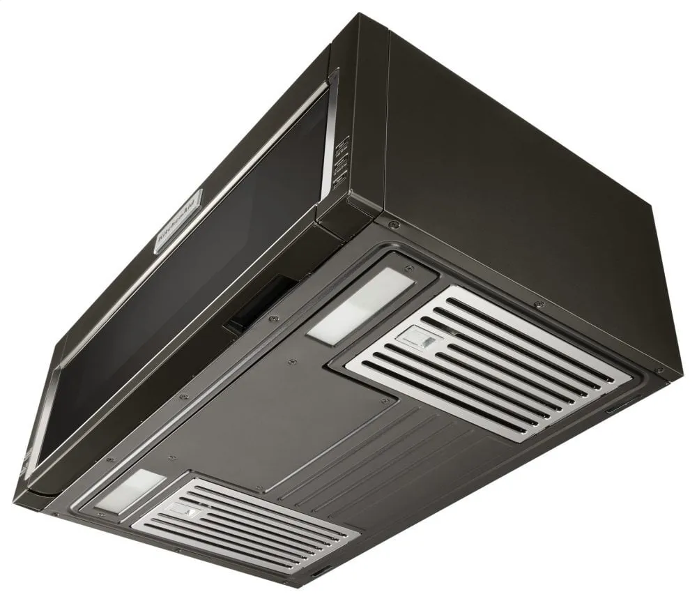 Kitchenaid KMLS311HBS 1000-Watt Low Profile Microwave Hood Combination With Printshield&#8482; Finish - Black Stainless Steel With Printshield&#8482; Finish