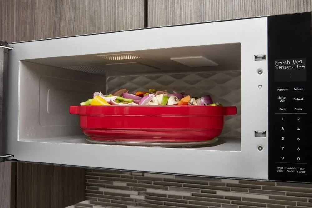 Kitchenaid KMLS311HBS 1000-Watt Low Profile Microwave Hood Combination With Printshield&#8482; Finish - Black Stainless Steel With Printshield&#8482; Finish