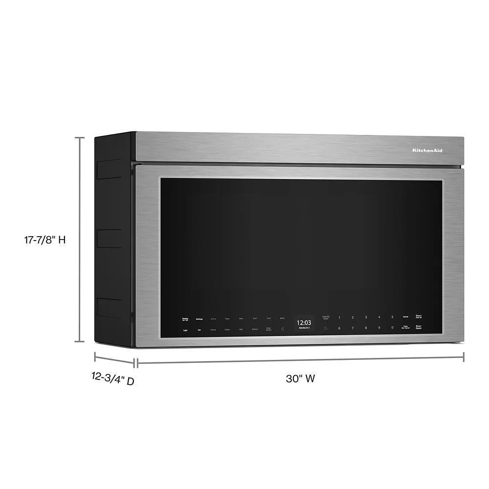 Kitchenaid KMMF530PPS Kitchenaid? Multifunction Over-The-Range Oven With Flush Built-In Design