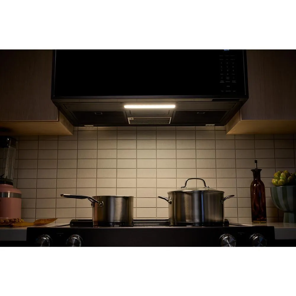Kitchenaid KMML550RBS Smart Low Profile Microwave Hood Combination With Dual Fan Ventilation