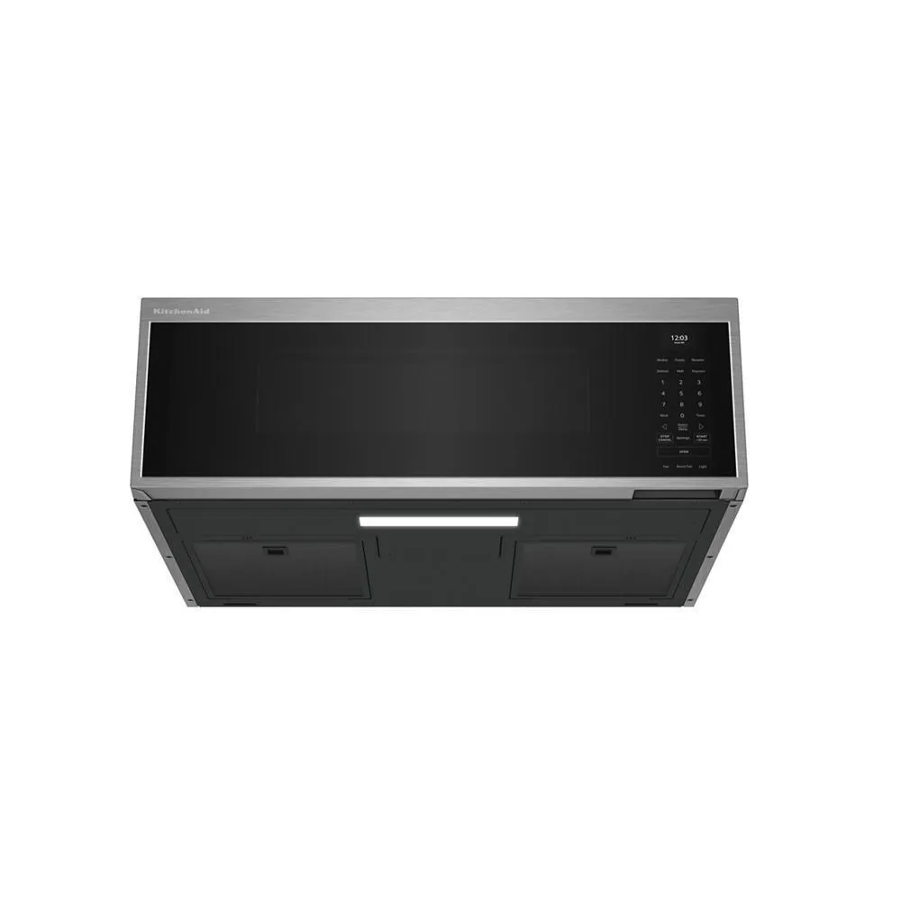 Kitchenaid KMML550RPS Smart Low Profile Microwave Hood Combination With Dual Fan Ventilation