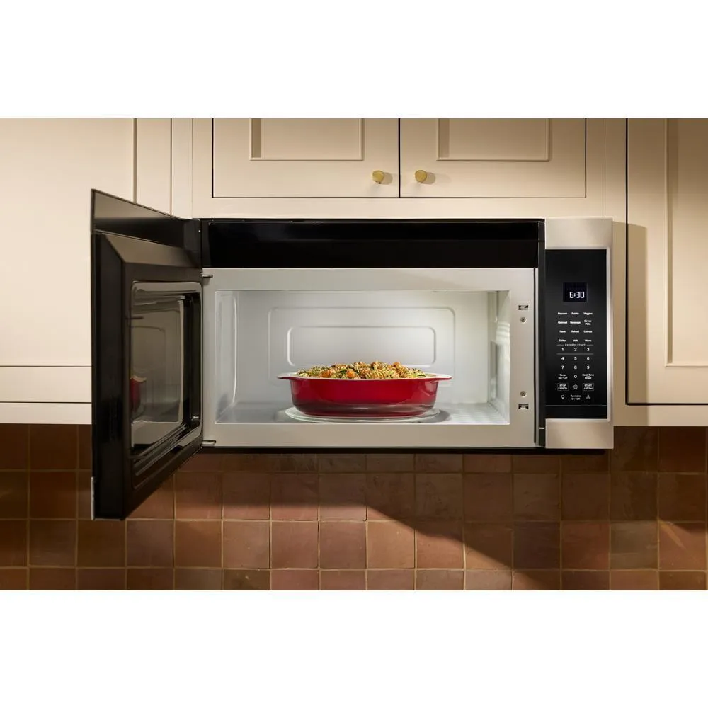 Kitchenaid KMMS130RPS 1.9 Cu. Ft. Microwave Hood Combination With Auto Functions