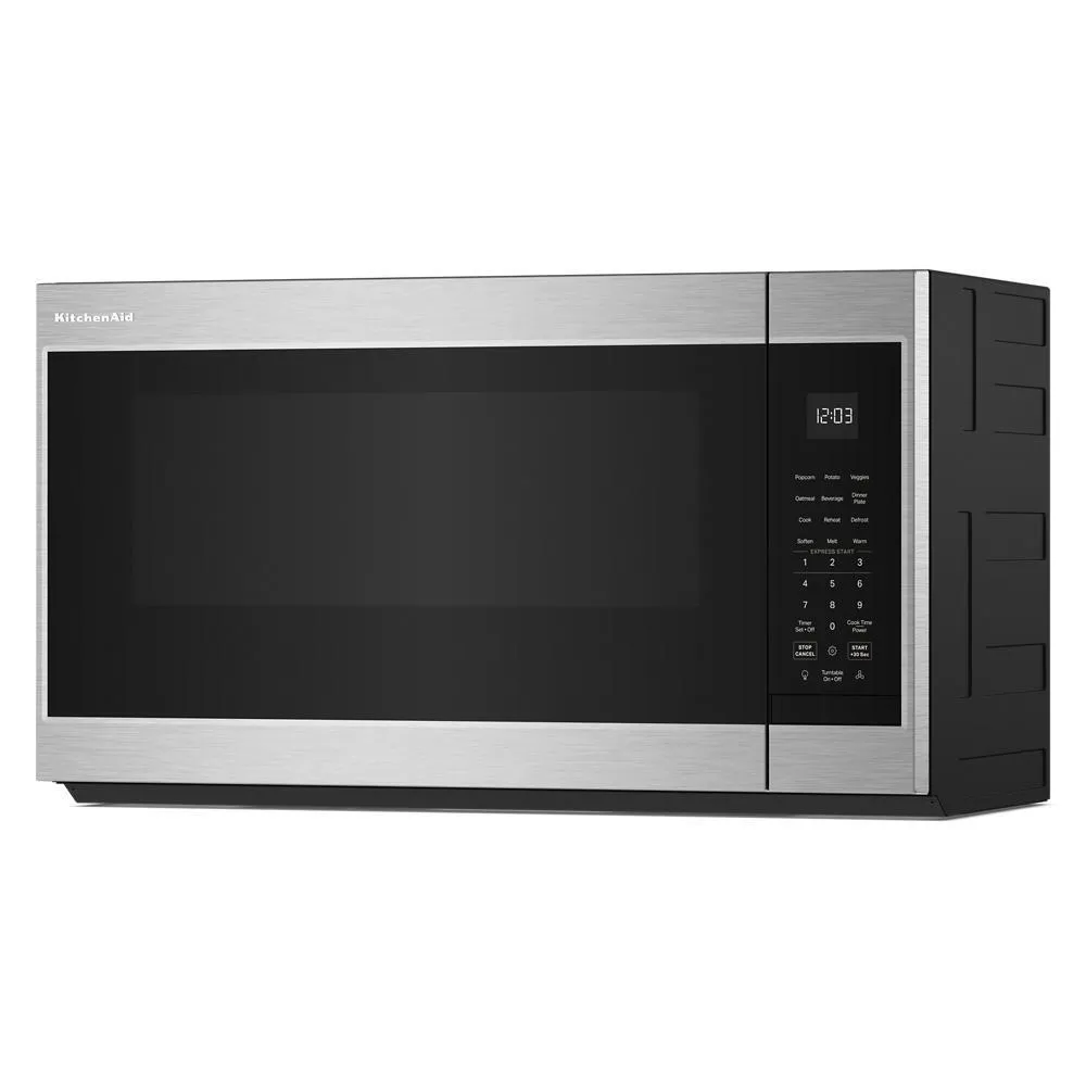 Kitchenaid KMMS130RPS 1.9 Cu. Ft. Microwave Hood Combination With Auto Functions
