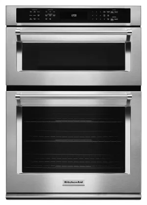 Kitchenaid KOCE500ESS 30" Combination Wall Oven With Even-Heat&#8482; True Convection (Lower Oven) - Stainless Steel