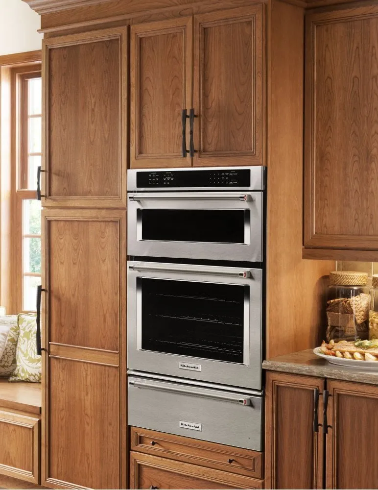 Kitchenaid KOCE507ESS 27" Combination Wall Oven With Even-Heat&#8482; True Convection (Lower Oven) - Stainless Steel