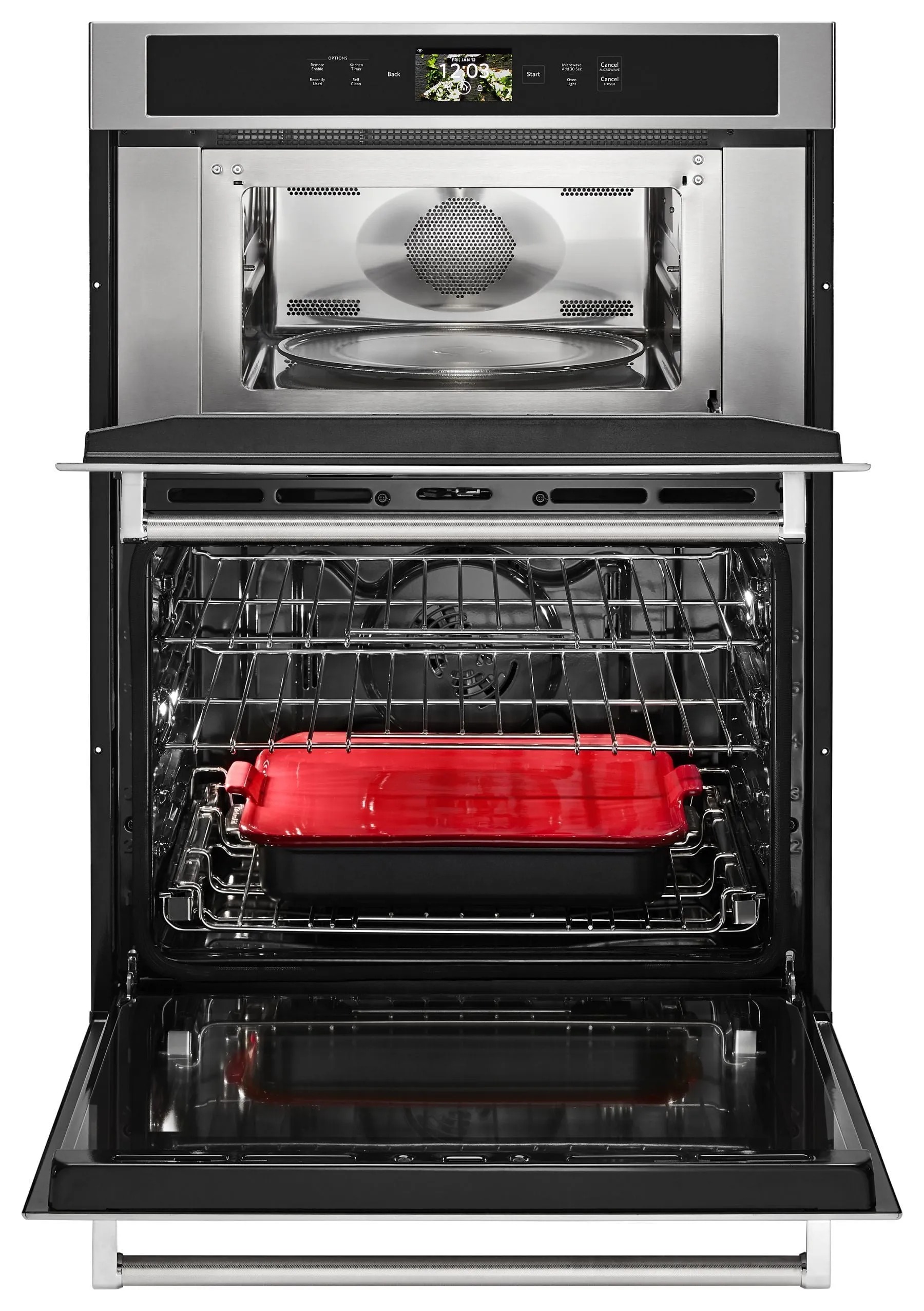 Kitchenaid KOCE900HSS Smart Oven  30" Combination Oven With Powered Attachments - Stainless Steel