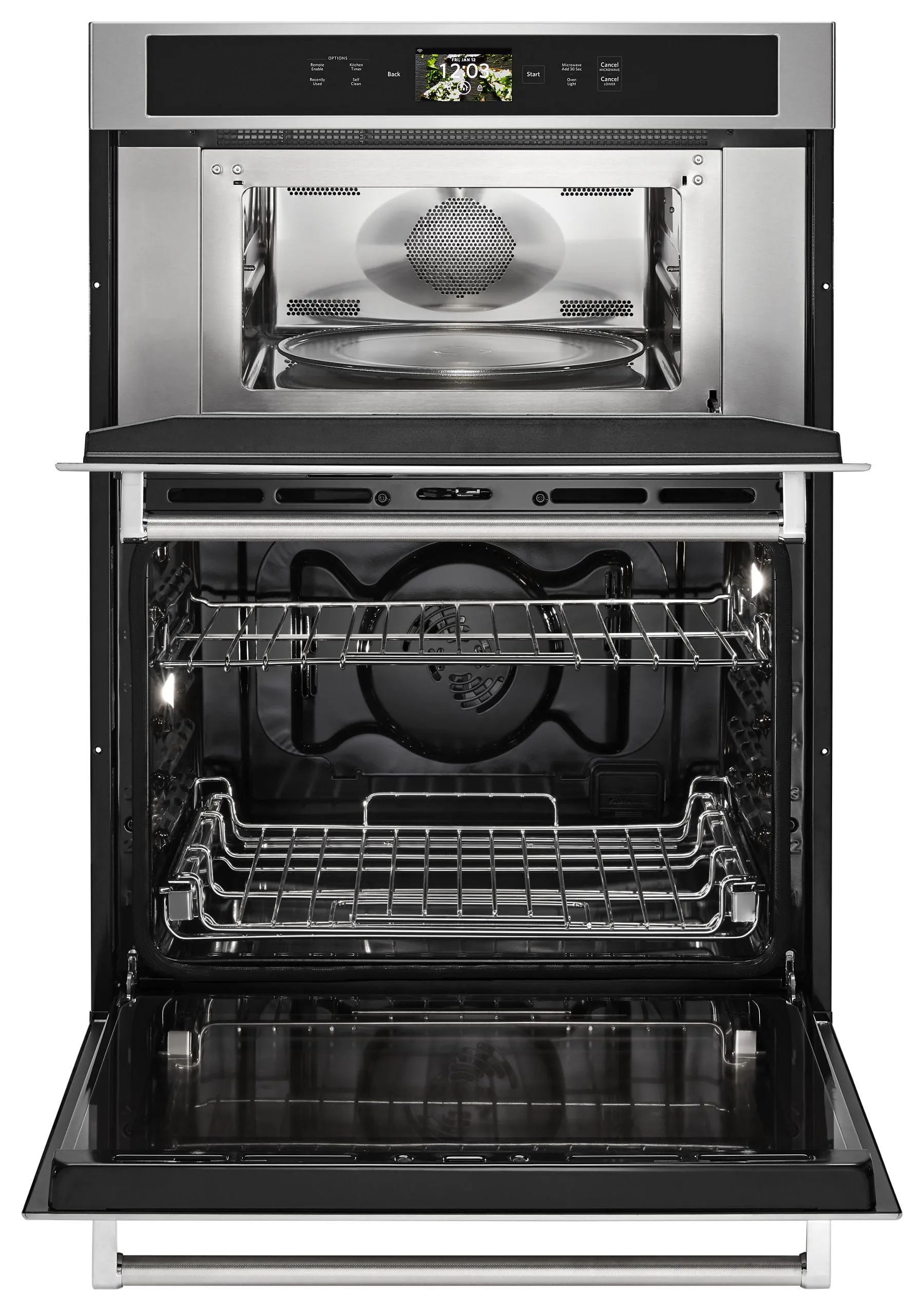 Kitchenaid KOCE900HSS Smart Oven  30" Combination Oven With Powered Attachments - Stainless Steel