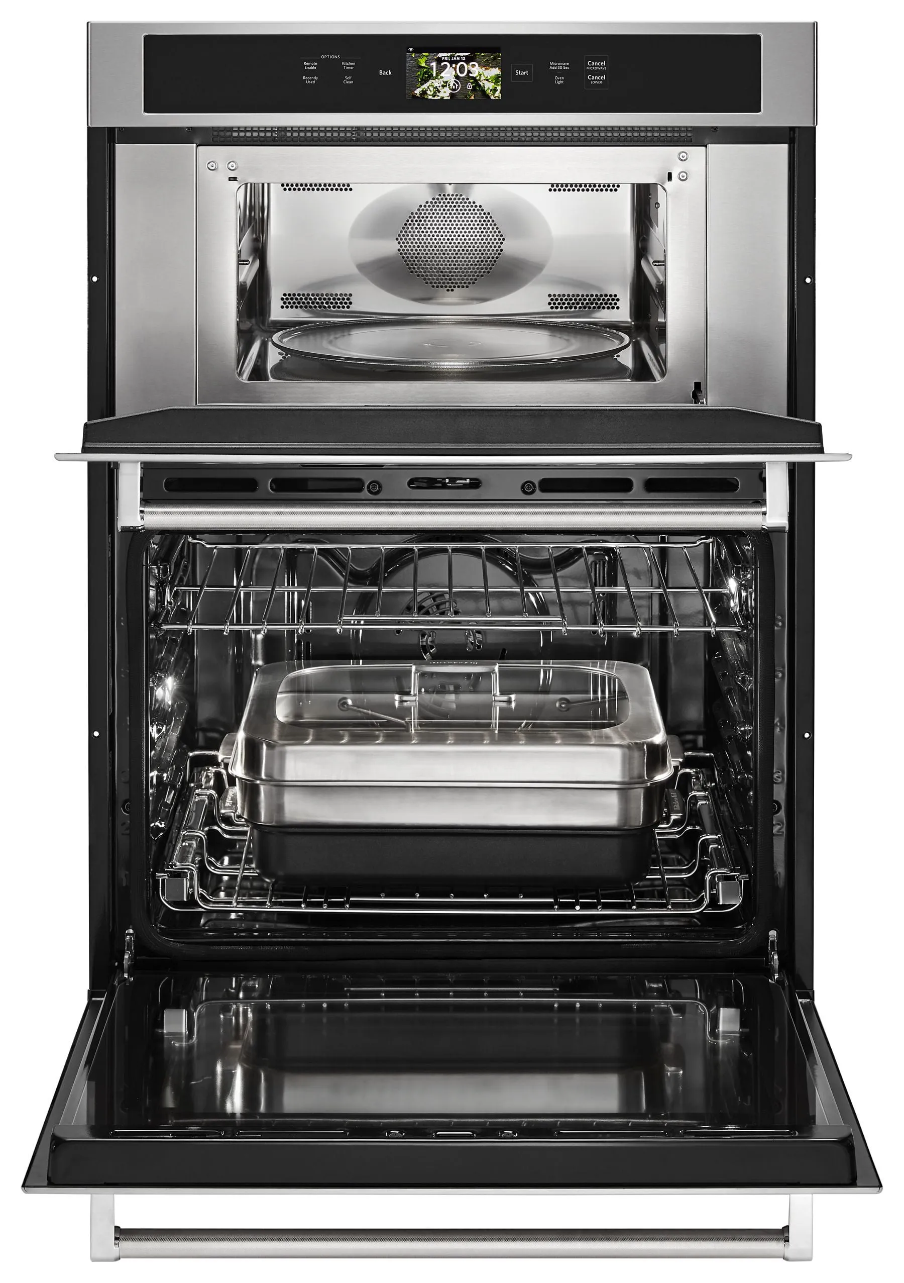 Kitchenaid KOCE900HSS Smart Oven  30" Combination Oven With Powered Attachments - Stainless Steel