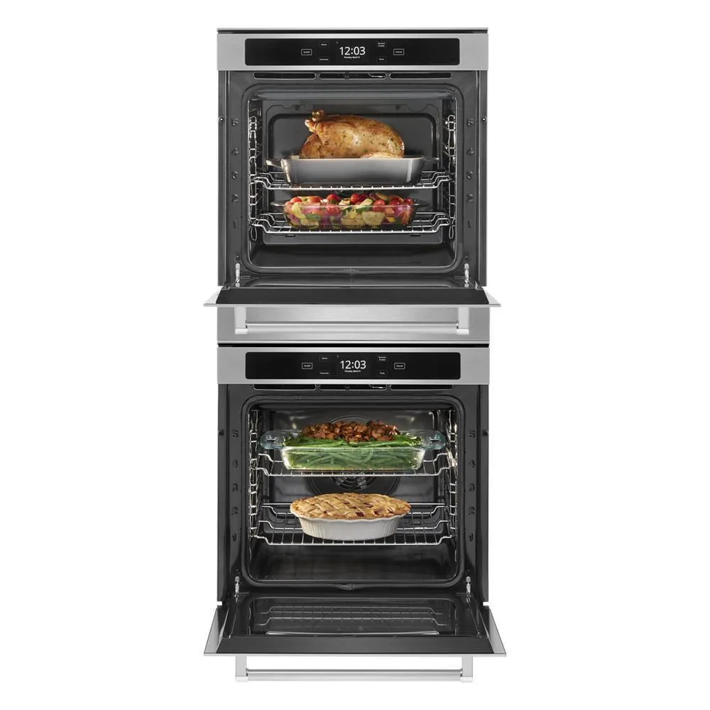 Kitchenaid KODC504PPS 24" Smart Double Wall Oven With True Convection