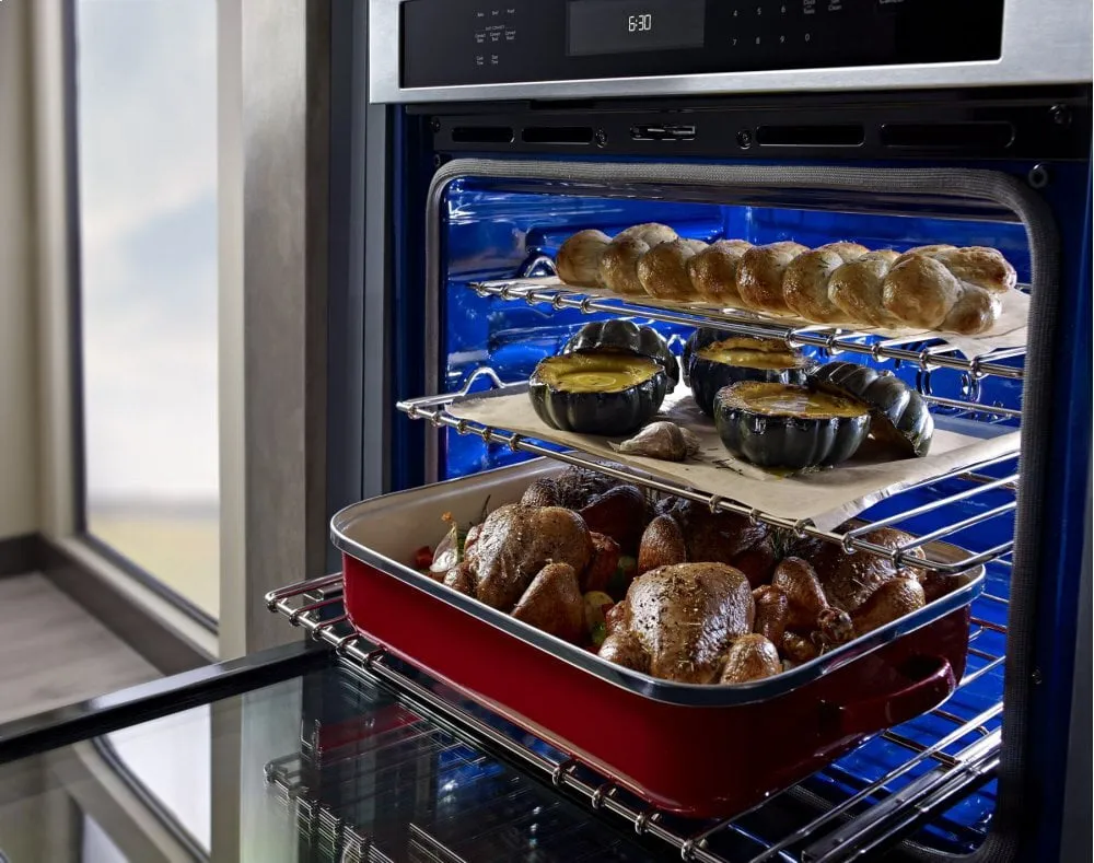 Kitchenaid KODE300ESS 30" Double Wall Oven With Even-Heat&#8482; True Convection (Upper Oven) - Stainless Steel