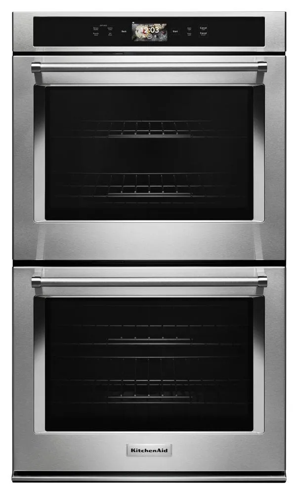Kitchenaid KODE900HSS Smart Oven  30" Double Oven With Powered Attachments - Stainless Steel