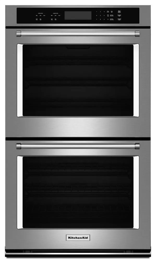 Kitchenaid KODT100ESS 30" Double Wall Oven With Even-Heat&#8482; Thermal Bake/Broil - Stainless Steel
