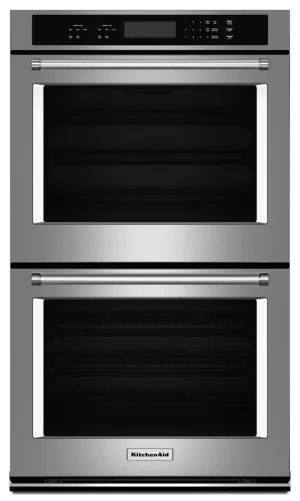 Kitchenaid KODT100ESS 30" Double Wall Oven With Even-Heat&#8482; Thermal Bake/Broil - Stainless Steel